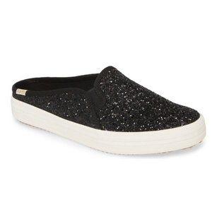 NIB Keds® x Kate Spade Double Decker Glitter Sneaker Mule - Size 5.5 or 6